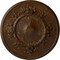 Ekena Millwork Flower Ceiling Medallion (Fits Canopies up to 3 7/8"), 27"OD x 1 1/8"P, Root Beer Crackle CM27FLRBC - alternate 1